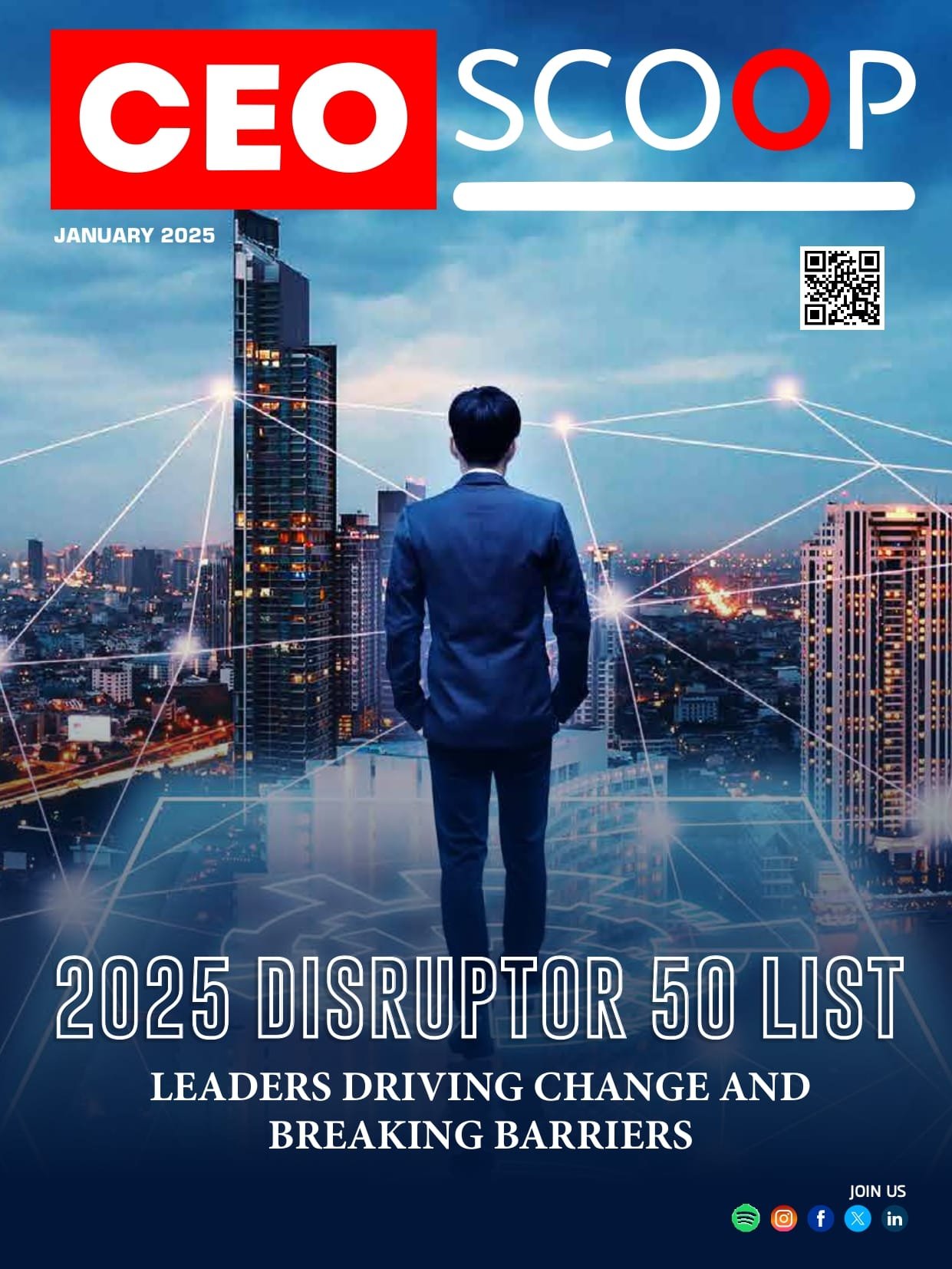 CEO Scoop’s 2025 Disruptor 50 List CEO Scoop’s 2025 Disruptor 50 List